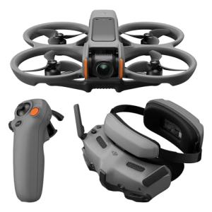 DJI Avata 2 FPV Drone, 4K Camera, POV Goggles