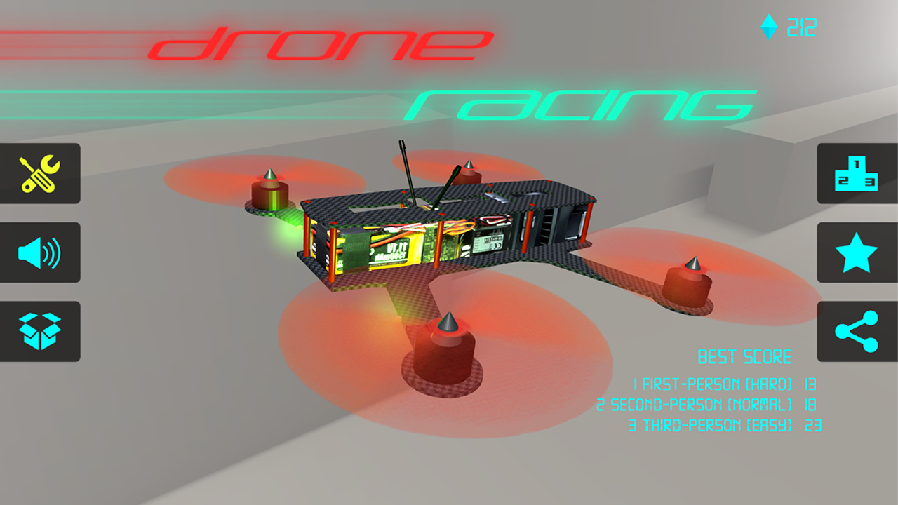 High-Speed Drone for Racing Enthusiasts