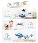 ORVINA OV-18 Mini Drone Quadcopter (Blue)