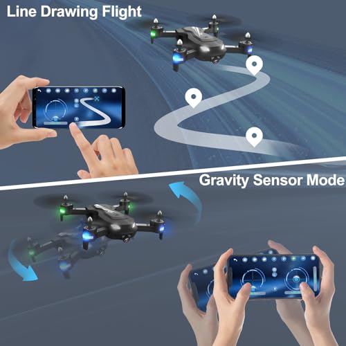 Wipkviey Foldable 1080P HD Drone for All Ages