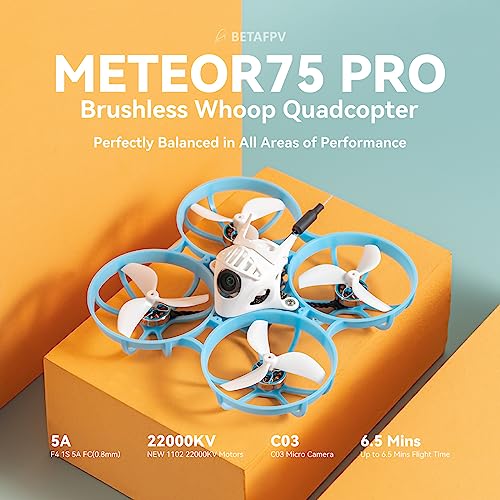 BETAFPV Meteor75 Pro FPV Whoop Drone Quadcopter