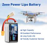 Zeee 4S 1500mAh 120C Lipo Battery (2 Pack)