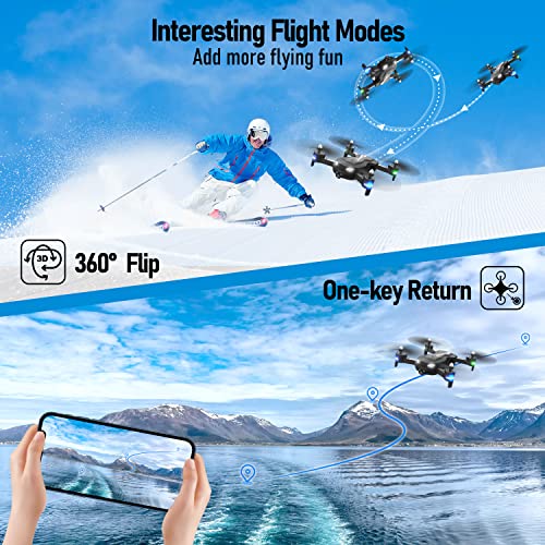 Wipkviey T26 Foldable Drone with 1080P Camera