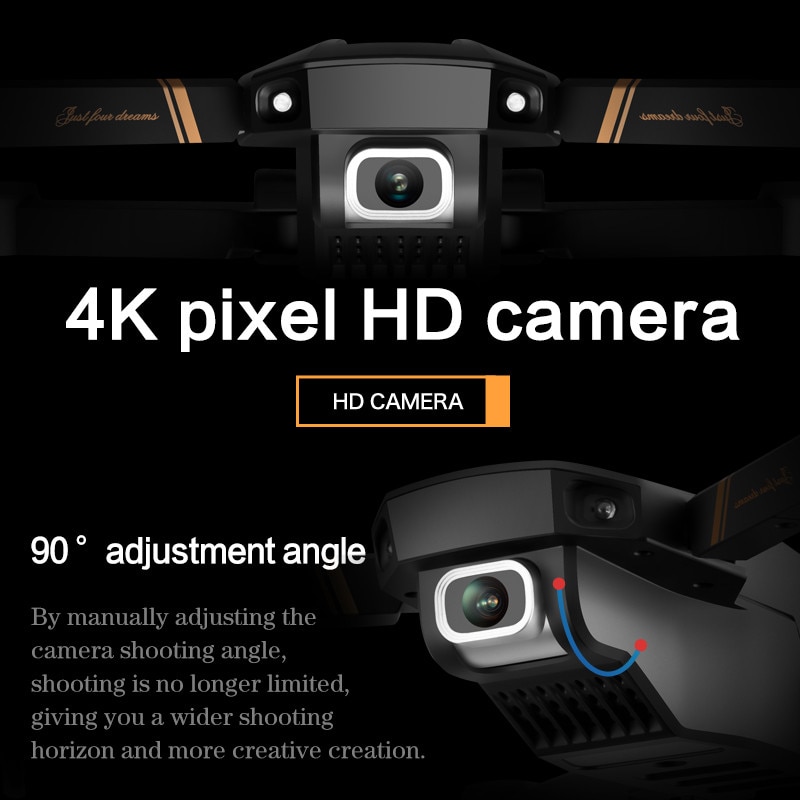 Foldable Dual Camera RC Drone with HD Video