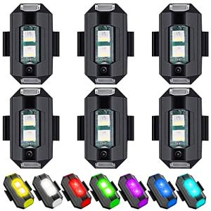 6 LED Strobe Lights for Drones and Vehicles