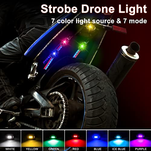 6 LED Strobe Lights for Drones and Vehicles