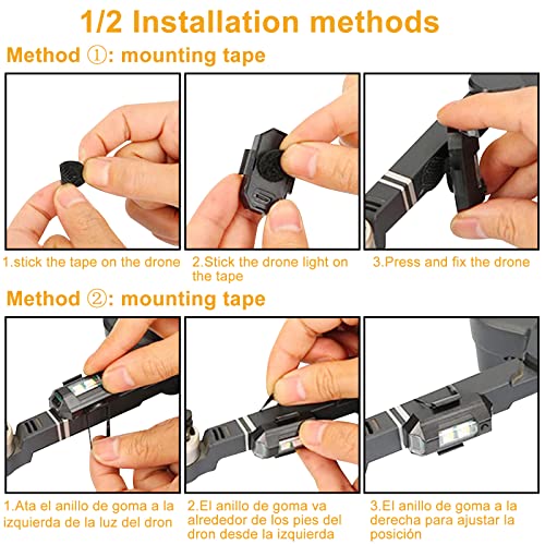 6 LED Strobe Lights for Drones and Vehicles