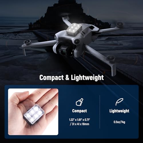 NEEWER FAA Strobe Light for Drones - 4 Modes