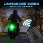 Ainiv 4PCS Colorful LED Strobe Drone Lights