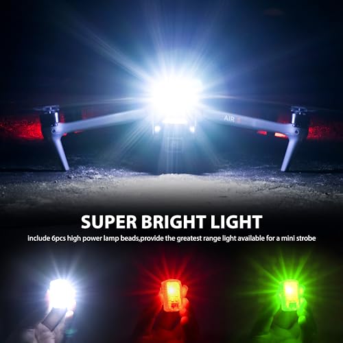 STARTRC Rechargeable Drone Strobe Light (2-Pack)