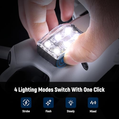 NEEWER FAA Strobe Light for Drones - 4 Modes