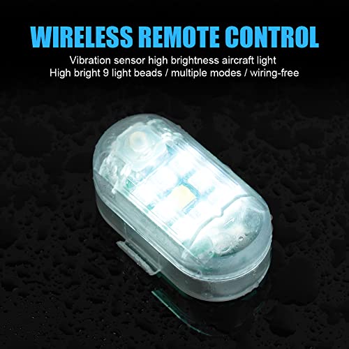 Ainiv 4PCS Colorful LED Strobe Drone Lights
