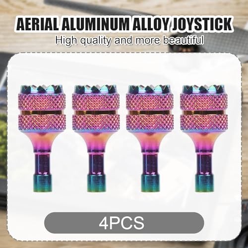 Colorful Aluminum Joysticks for DJI Drones - 4pcs