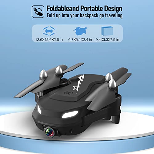 Wipkviey T26 Foldable Drone with 1080P Camera