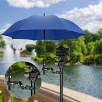 Versatile Dual Camera Clamp Mount with Ball Heads