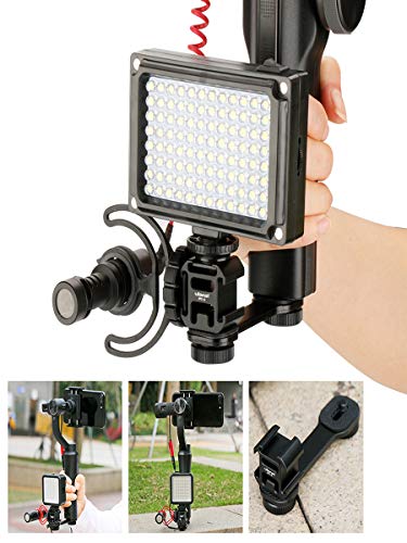 ULANZI PT-3 Triple Cold Shoe Mount Adapter