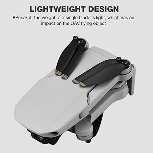 Mavic Mini RC Drone Propellers - Black & Gold