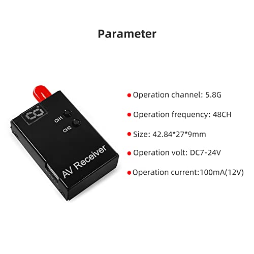Radiolink 5.8G 48CH FPV Wireless Receiver System