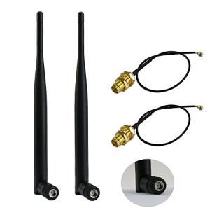 Dual 2.4GHz 6dBi Omni Antenna Kit