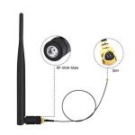 Dual 2.4GHz 6dBi Omni Antenna Kit