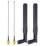 Bingfu 8dBi WiFi Antenna 2 Pack with Cable