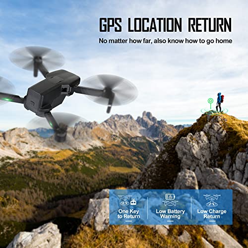HHD 4K GPS Drone with Camera for Aerial Photography