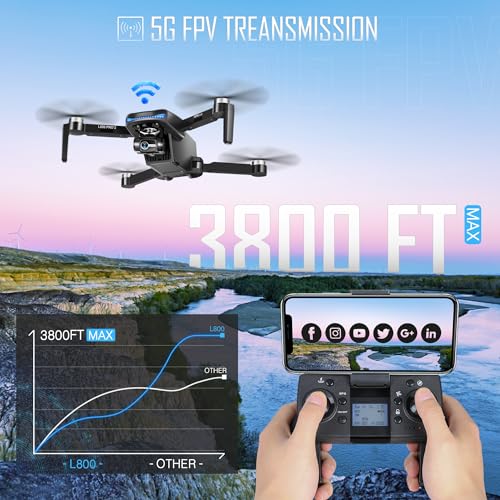 HHD 4K GPS Drone with Camera for Aerial Photography
