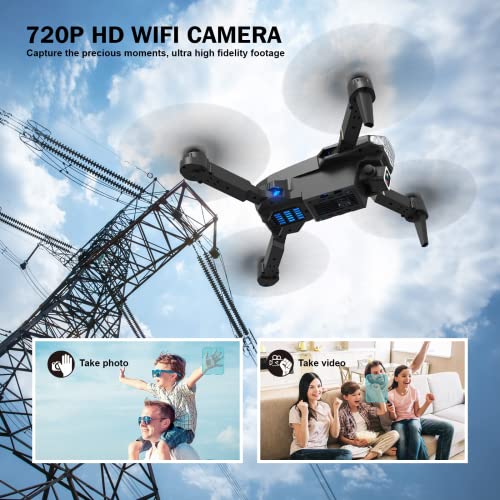 Wipkviey T27 Foldable Drone with 720P Camera
