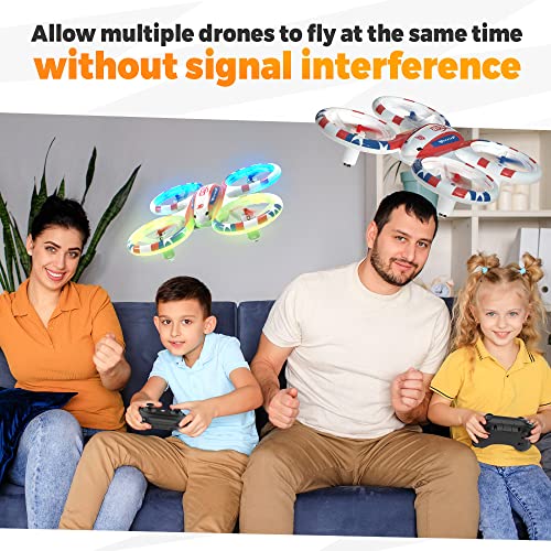BEZGAR HQ051 LED Mini Drone for Kids