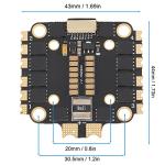 Dilwe 4-in-1 45A RC Drone ESC Controller
