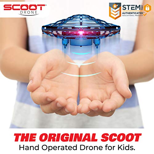 Blue Hand Operated Mini Drone for Kids/Adults