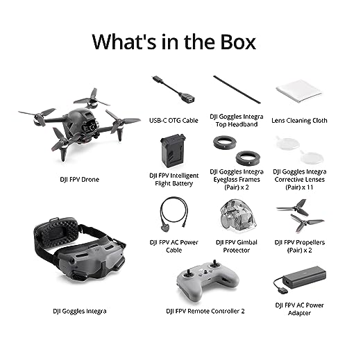 DJI FPV Explorer Combo - 4K First-Person Drone