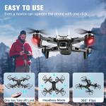 Foldable Dual Camera Drone for Adults & Kids