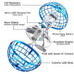 Hand-controlled Flying Orb with RGB Lights for Kids