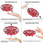 Mini Hand-controlled UFO Drones with LED Lights