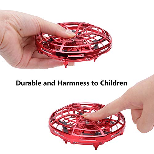 Mini Hand-controlled UFO Drones with LED Lights