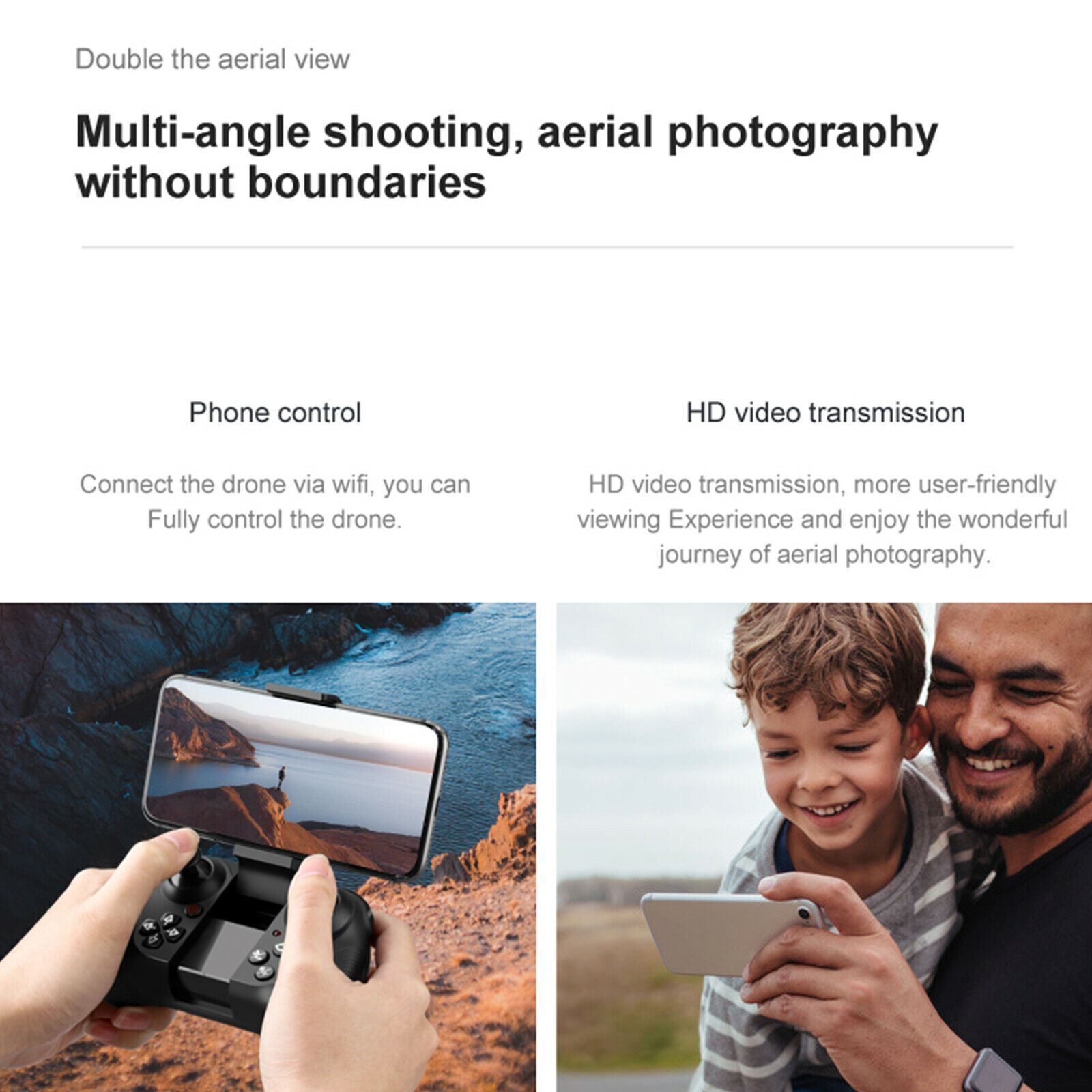 2021 RC Drone with Dual Cameras & WIFI