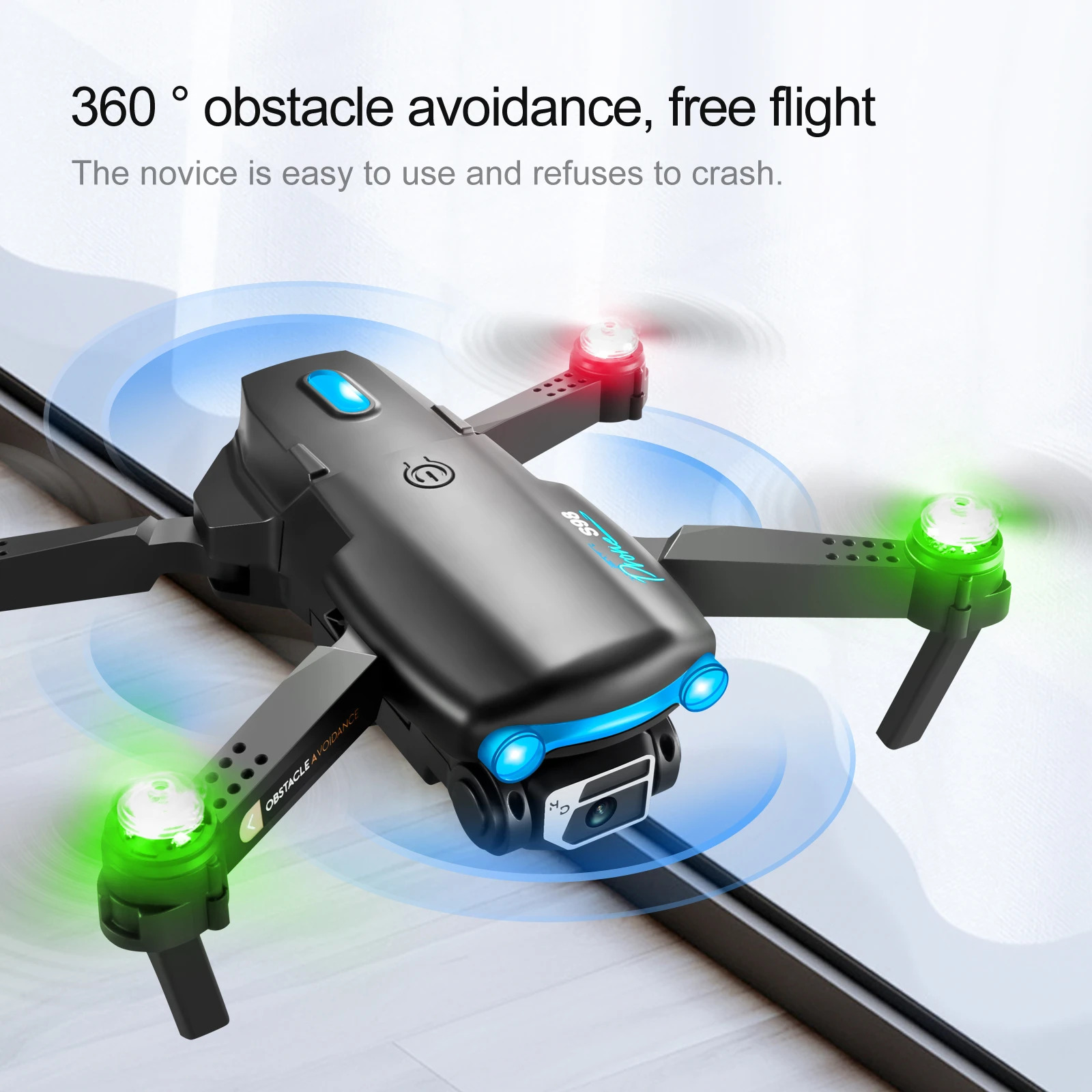 2023 Foldable RC Drone with 4K HD Dual Camera