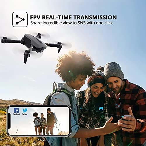 Foldable Dual 1080P HD FPV Mini Drone