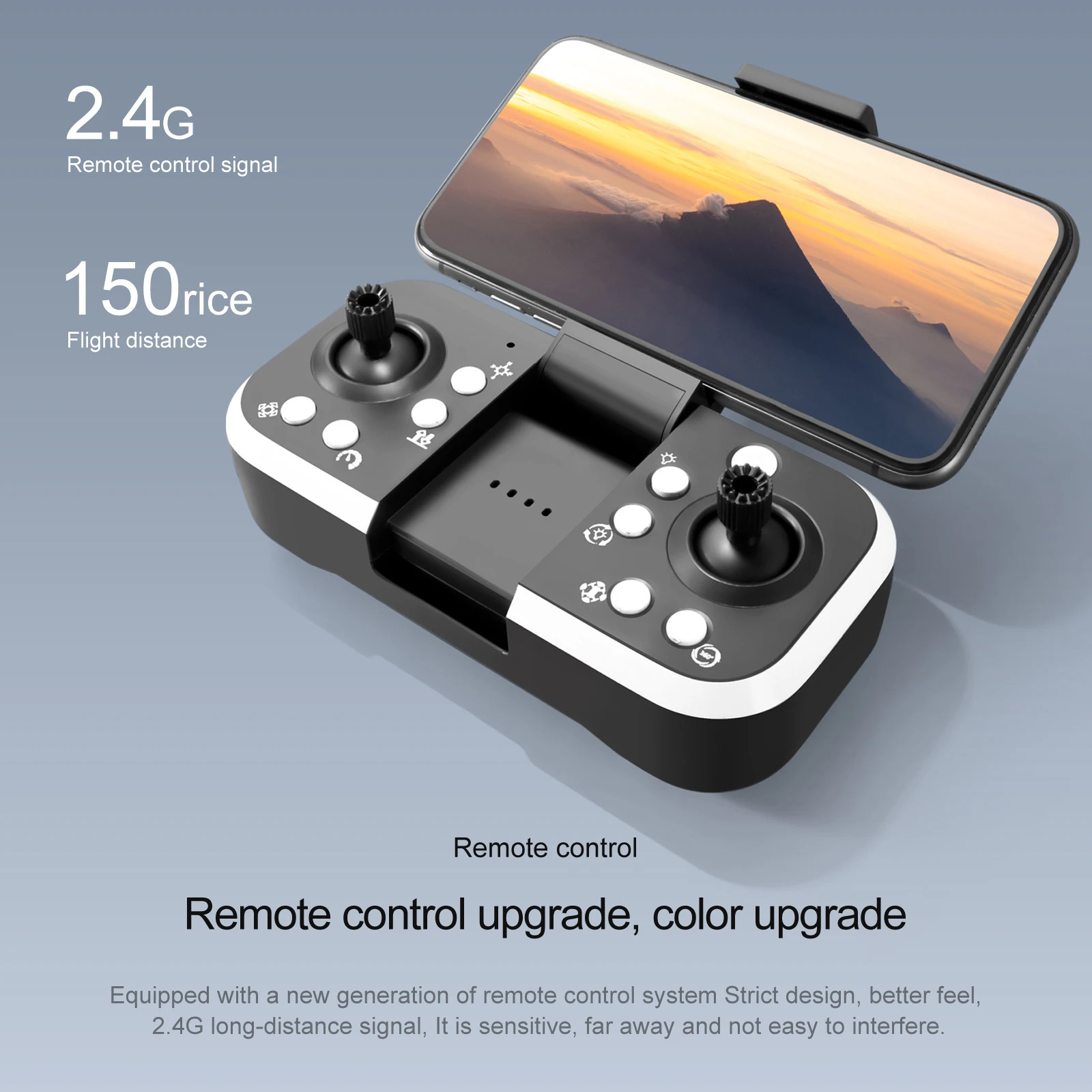 2023 Foldable RC Drone with 4K HD Dual Camera