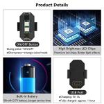 6-Pack LED Strobe Lights for Drones & More