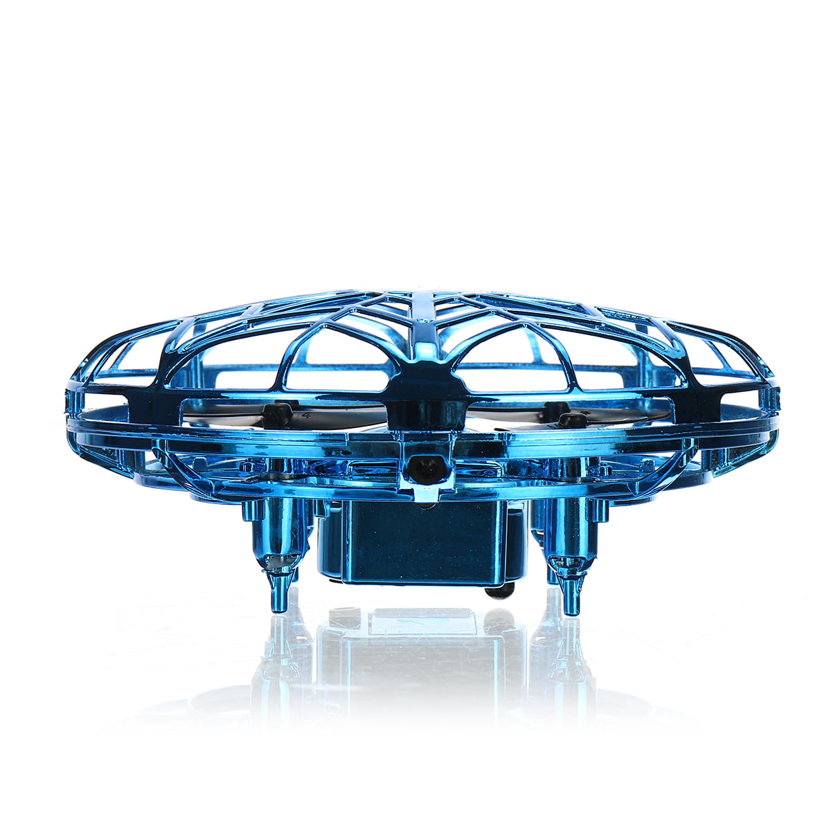 Blue 360° LED Hand Drone for All Ages