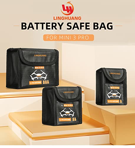Fireproof Battery Storage Bag for DJI Mini Drones