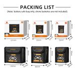 Fireproof Battery Storage Bag for DJI Mini Drones