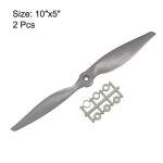Sourcing Map RC Propeller 25.4x12.7 cm, Gray