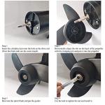 T-BOKO 3-Blade Electric Trolling Motor Propeller