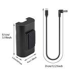 FPV Goggles Power Cable and Battery Support