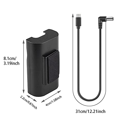 FPV Goggles Power Cable and Battery Support