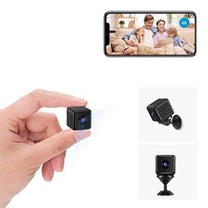 4K WiFi Mini Spy Camera with Night Vision