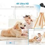 4K WiFi Mini Spy Camera with Night Vision
